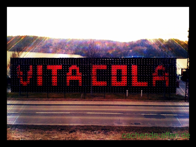 Auf dem Weg nach Bali. Vorbei an Vita-Cola